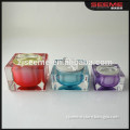 Eco-friendly bpa free plastic jars wholesale,cosmetics cream empty jar 15g 30g 50g 15ml 30ml 50ml